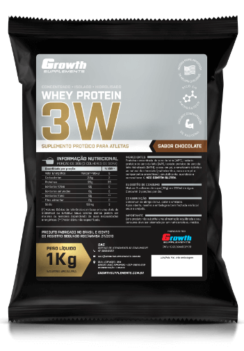 3W WHEY PROTEIN (1KG) - GROWTH SUPPLEMENTS