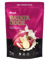 100% BATATA DOCE EM PÓ (SABOR NATURAL) (1KG) - GROWTH SUPPLEMENTS